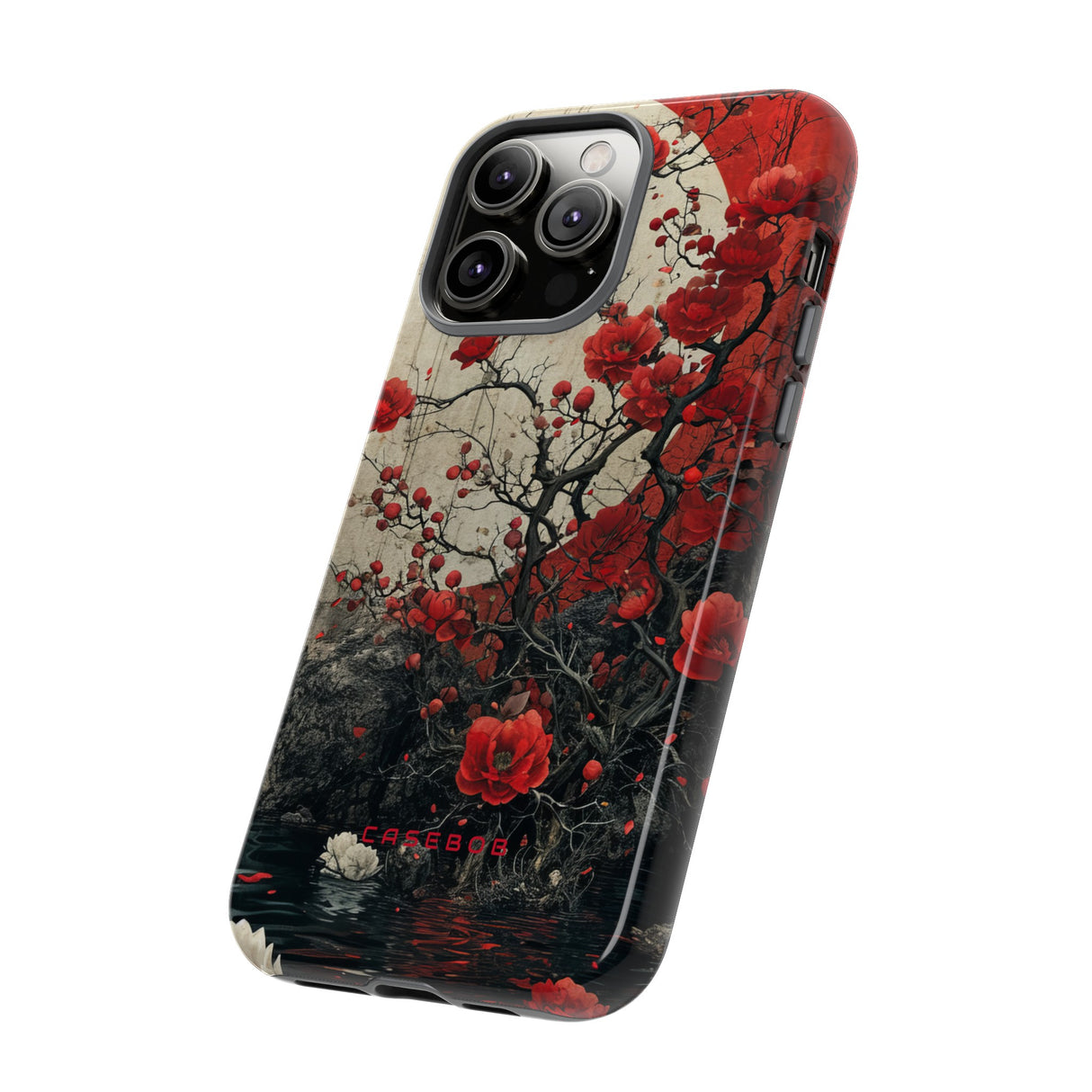 Moonlit Rose Peace - Protective Phone Case