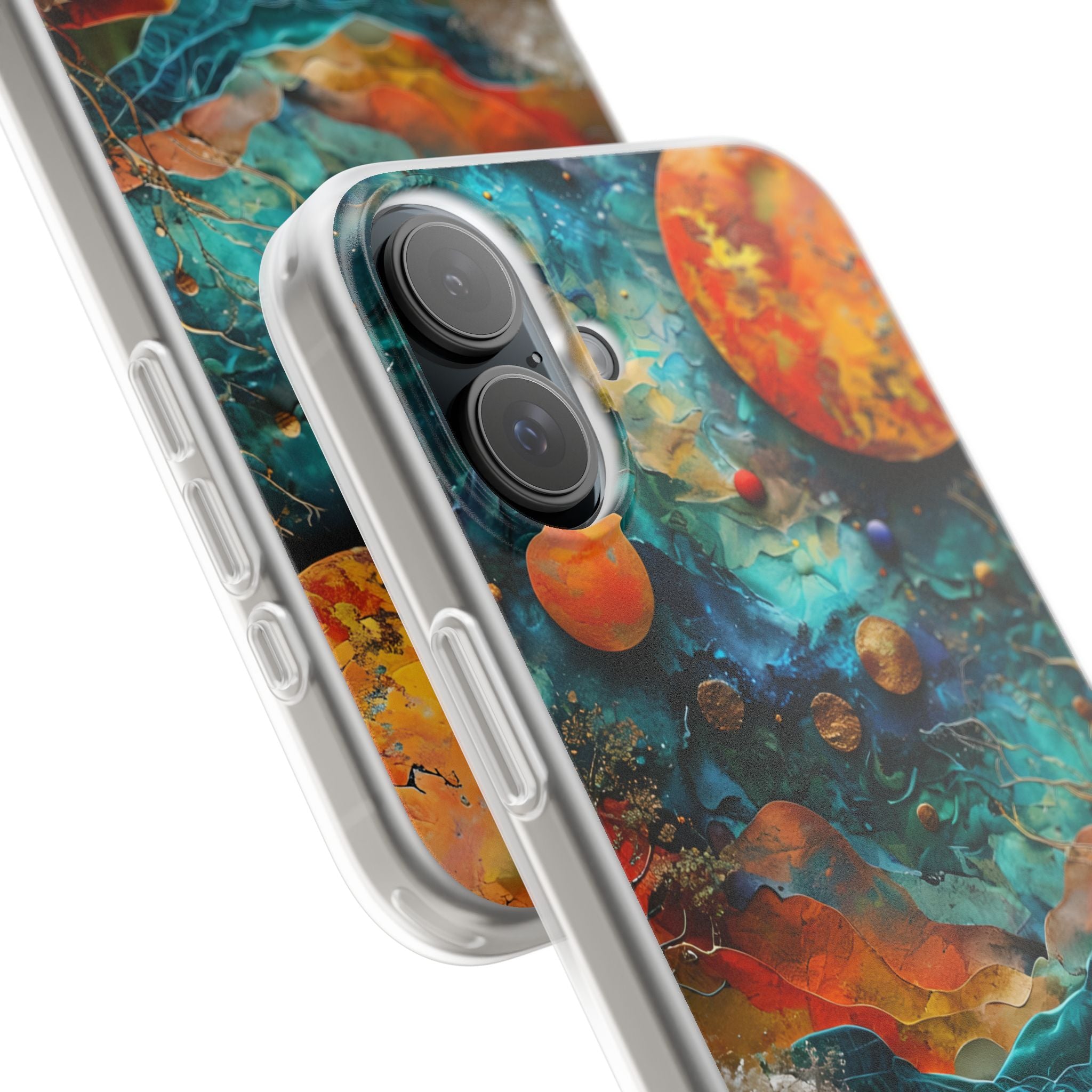 Celestial Ember iPhone 16 Plus Case - Soft