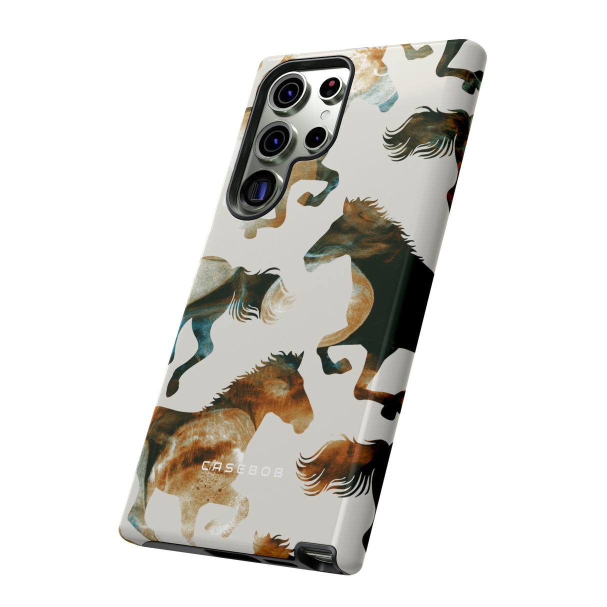 Tie Dye Horses - Protective Phone Case