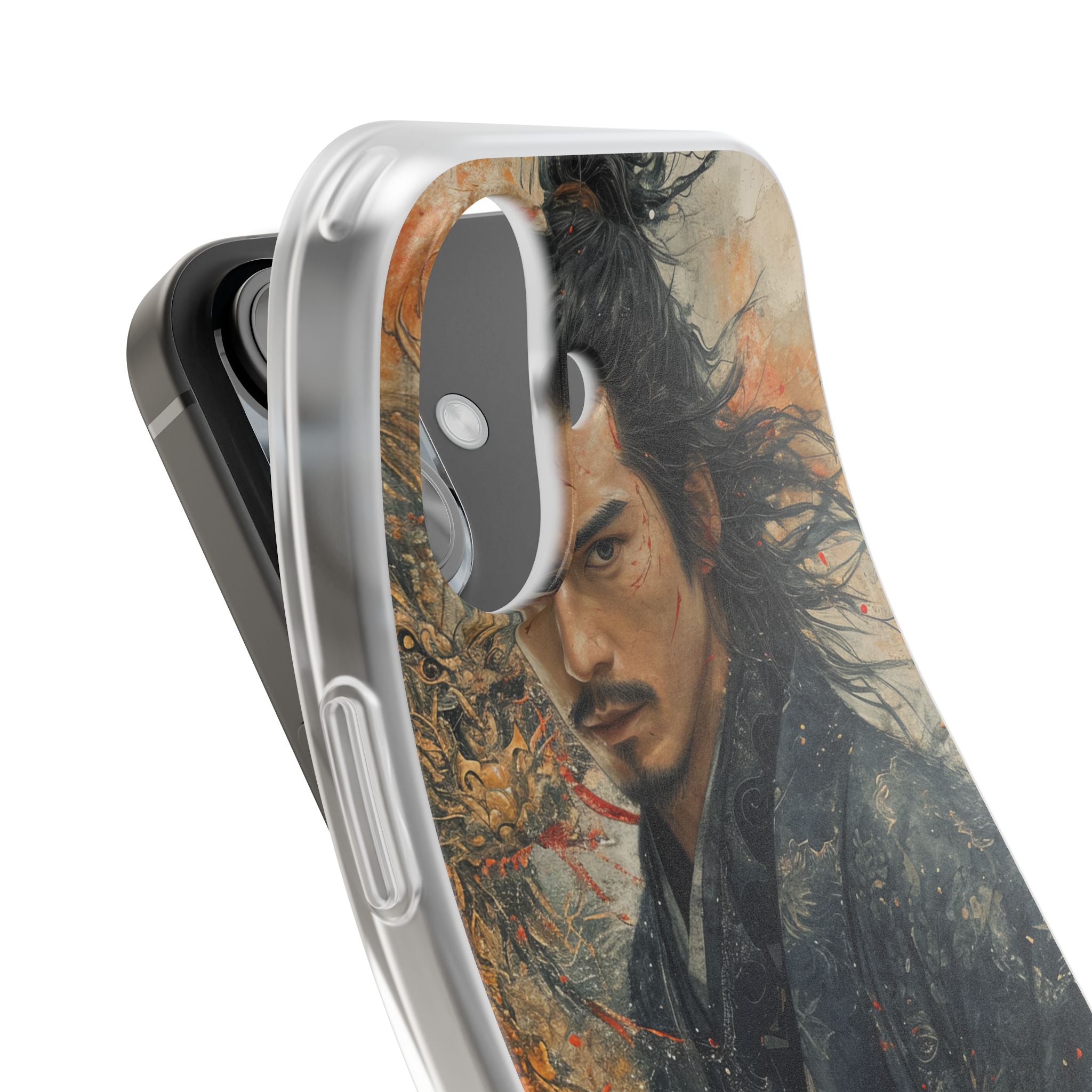 Dragonblade Warrior iPhone 16 Case - Soft
