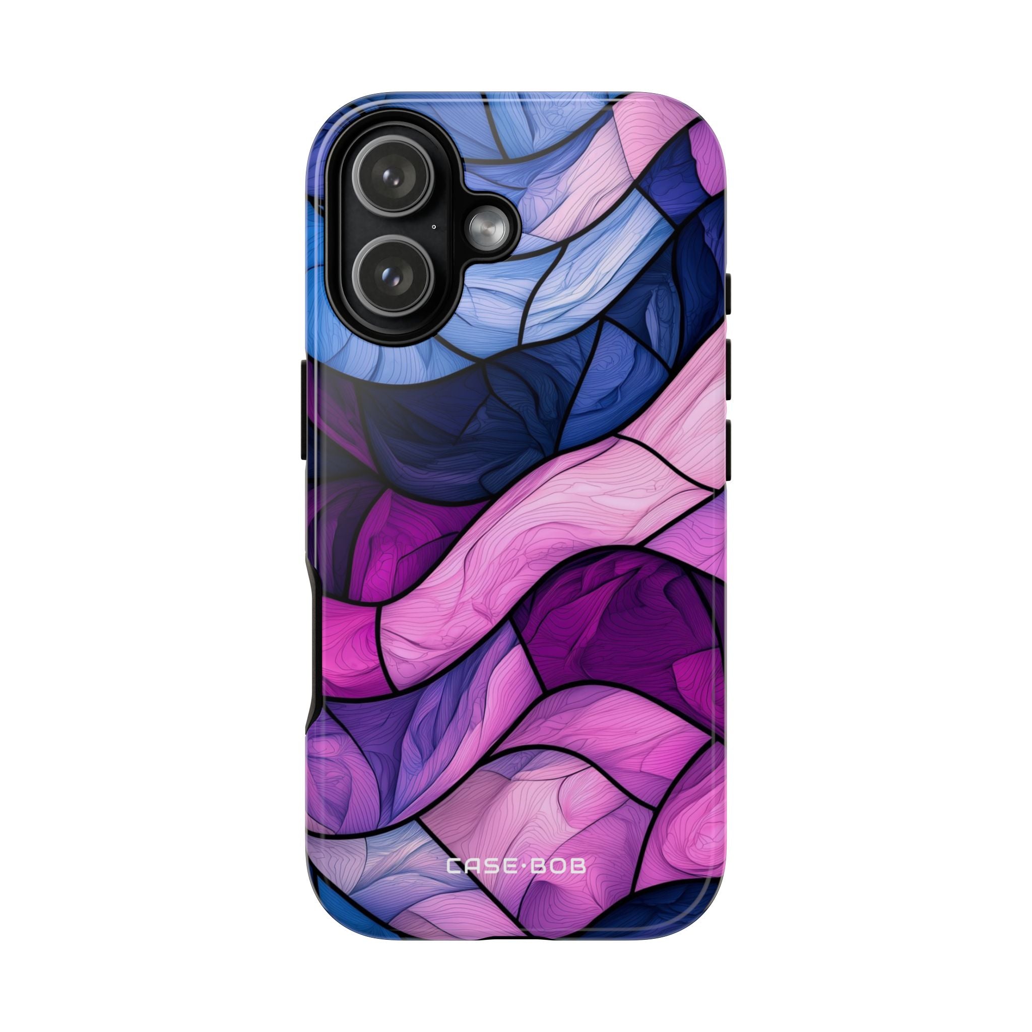 Wavelike Glow iPhone 17 Case - Tough