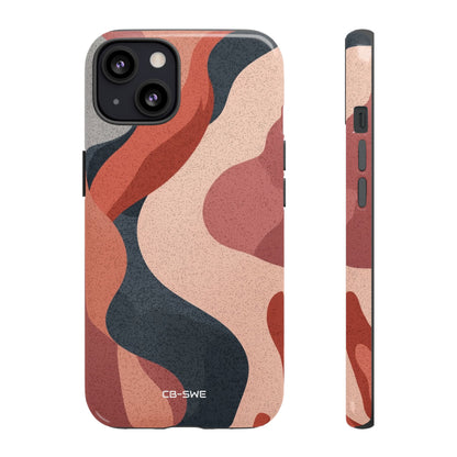 Flowing Earth Tones - iPhone Case
