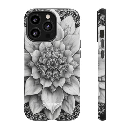 Cosmic Floral Mandala iPhone 13 - Tough