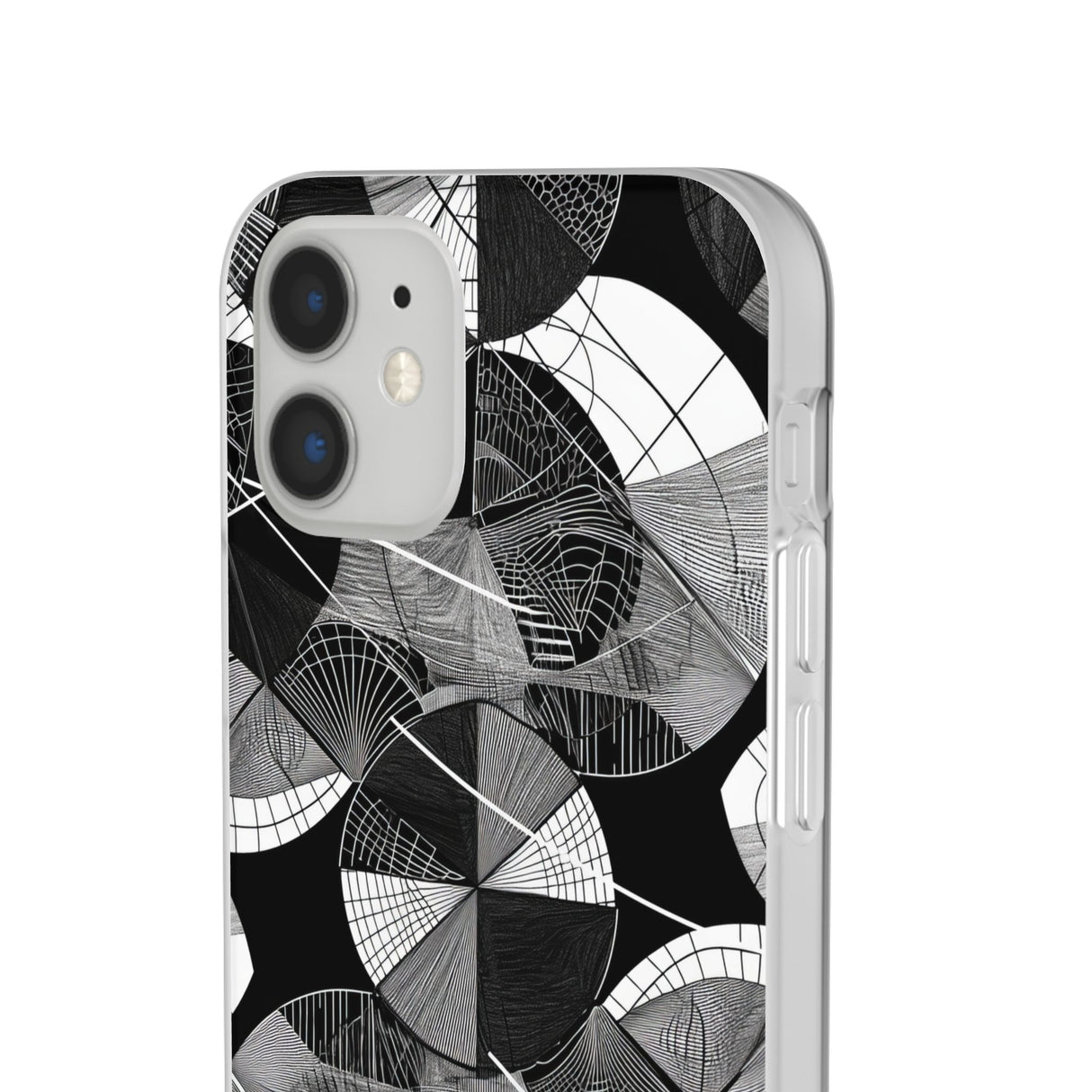 Geometric Elegance | Flexible Phone Case for iPhone