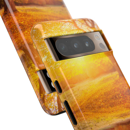 Golden Sundown - Protective Phone Case