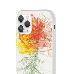 Fiery Blossom | Flexible Phone Case for iPhone