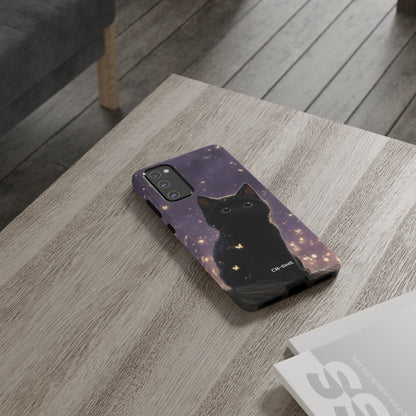 Whimsical Cat Soars - Samsung Case