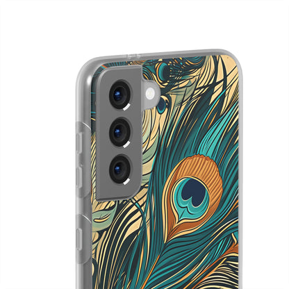 Art Nouveau Peacock Elegance Samsung S21 - Flexi Phone Case