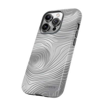 Sleek Grey Minimalism - Protective Phone Case