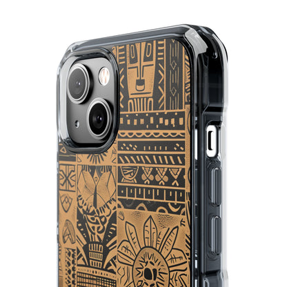 Tribal Faces iPhone 14 Case - Impact