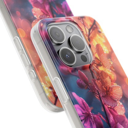 Surreal Flower Harmony iPhone 15 - Flexi Phone Case