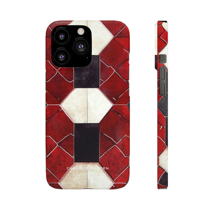 Gothic Hexagon Symmetry iPhone 13 - Slim Phone Case