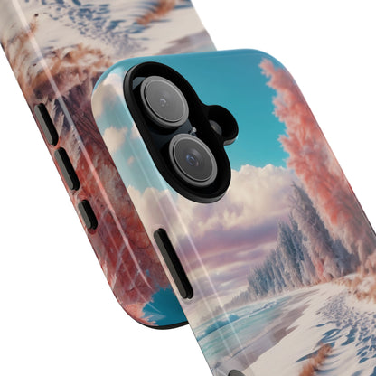 Shadows Embrace Waves - iPhone Case