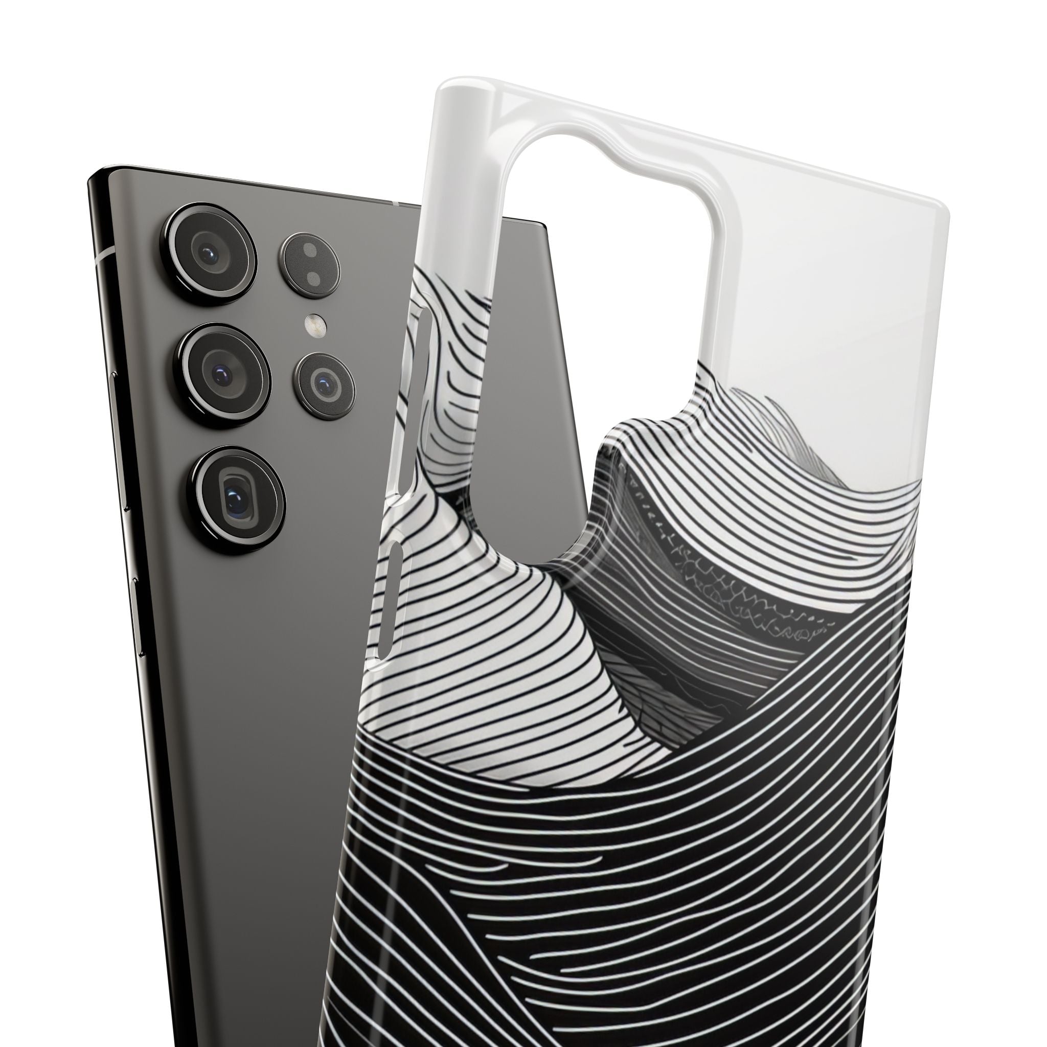 Undulating Horizon Waves Samsung S23 - Slim Phone Case