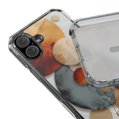 Circles Embrace Warmth iPhone Case - Impact