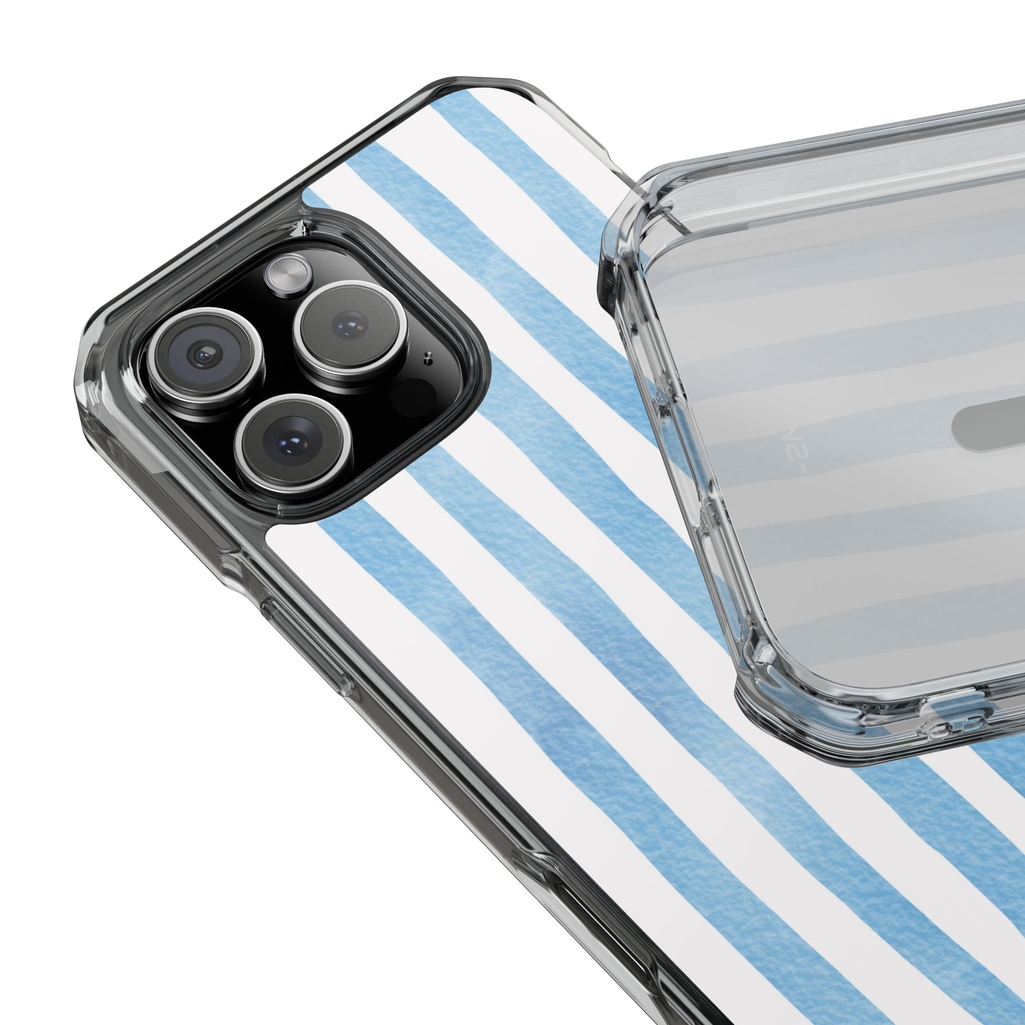 Soft Blue Watercolors iPhone Case - Impact