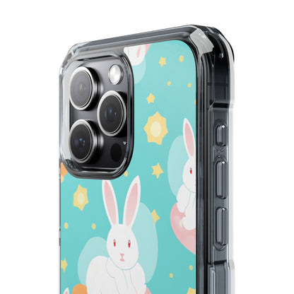 Bunnies Float Dreamily iPhone Case - Impact