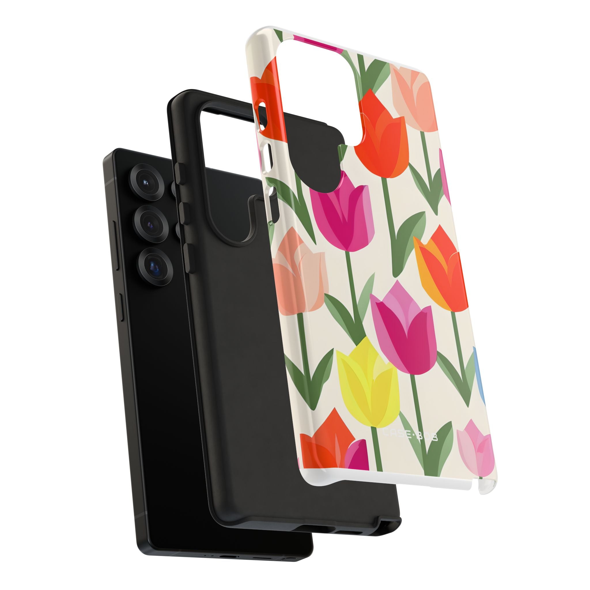 Tulip Harmony Green Samsung S25 Ultra Case - Tough