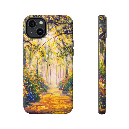 Sunny forest - Protective Phone Case