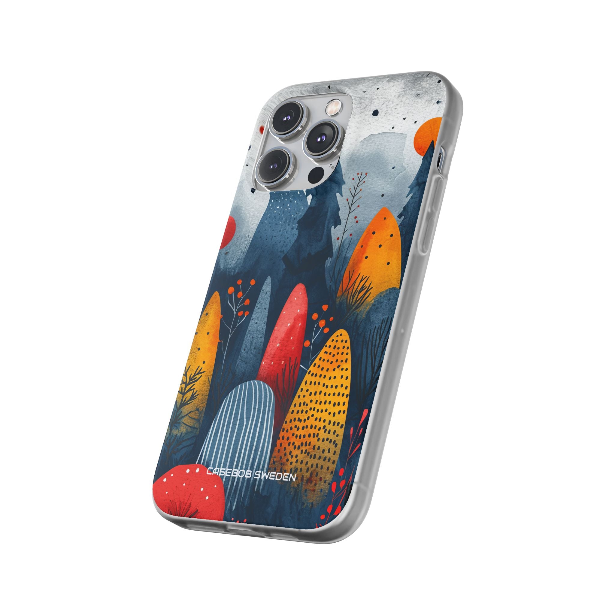 Whimsical Nature - Flexi iPhone 14 Phone Case