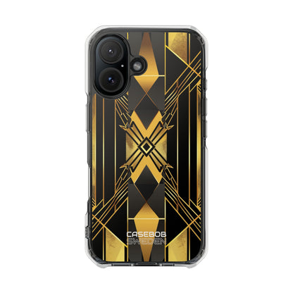 Golden Deco Symphony iPhone 16 - Impact Clear+