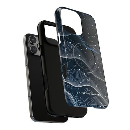 Gradient Neural Waves iPhone 16  Tough+ Phone Case