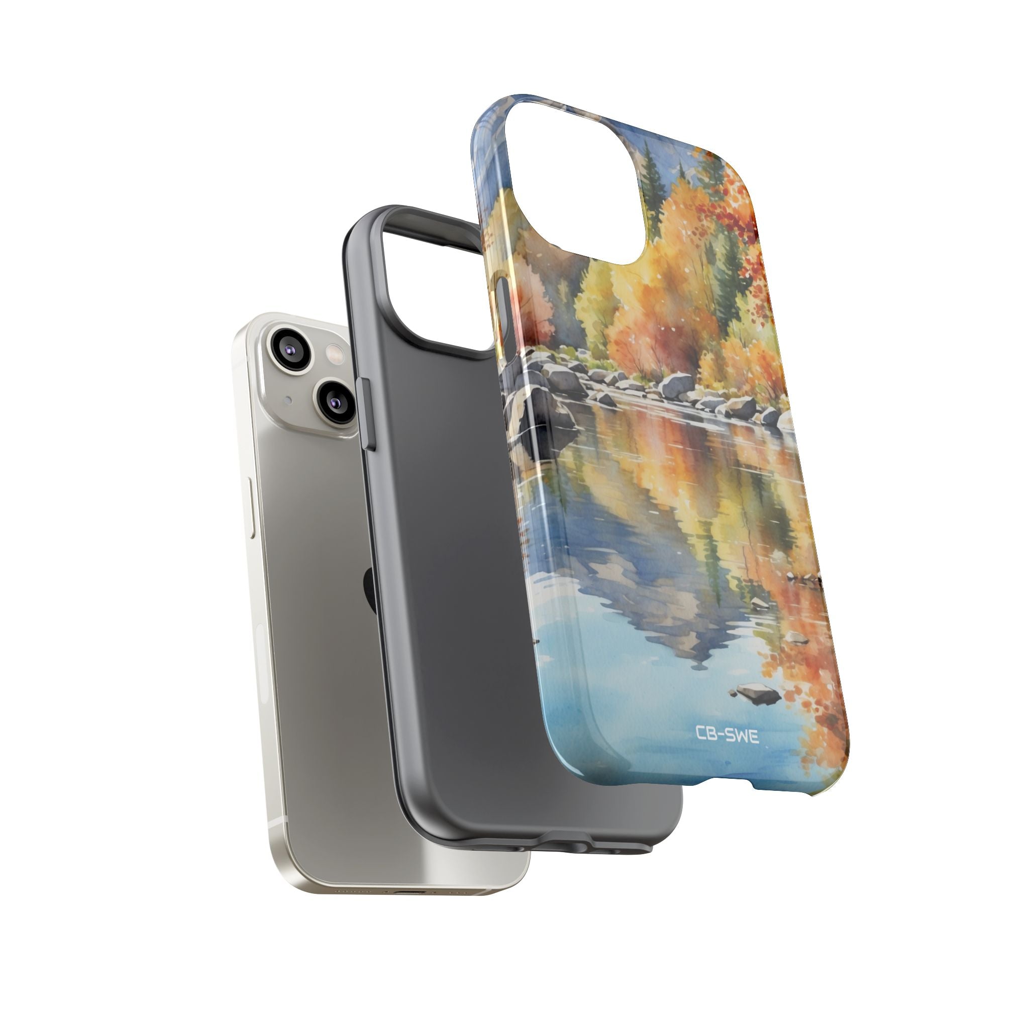 Autumn Leaves Reflect - iPhone Case