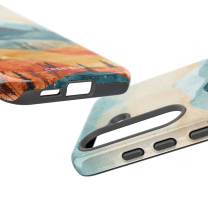 Moonlit Mountains Samsung S25 Case - Tough