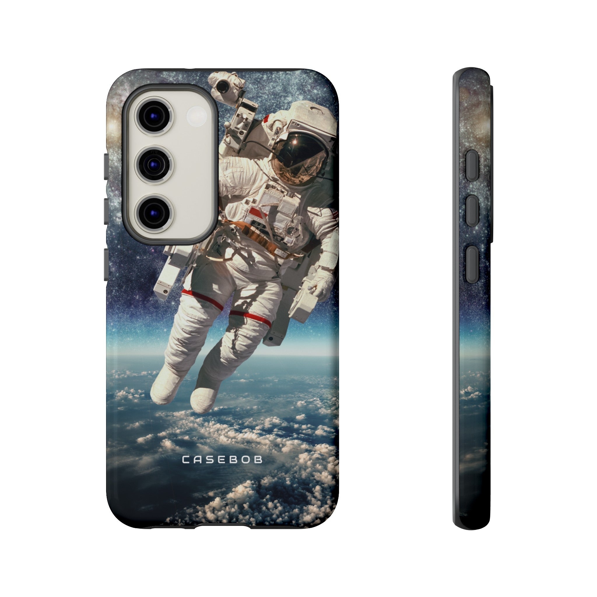 Astronaut in outer space - Protective Phone Case