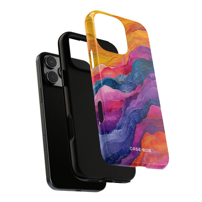 Vibrant Flow iPhone 16 Pro Max Case - Tough