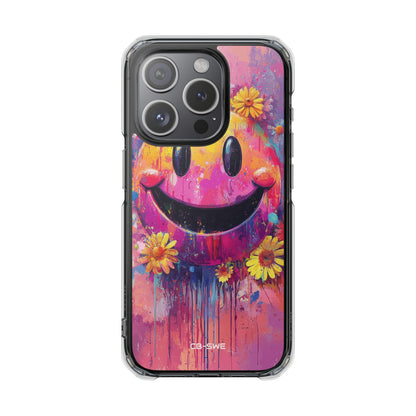 Joyful Smile Blooms iPhone Case - Impact