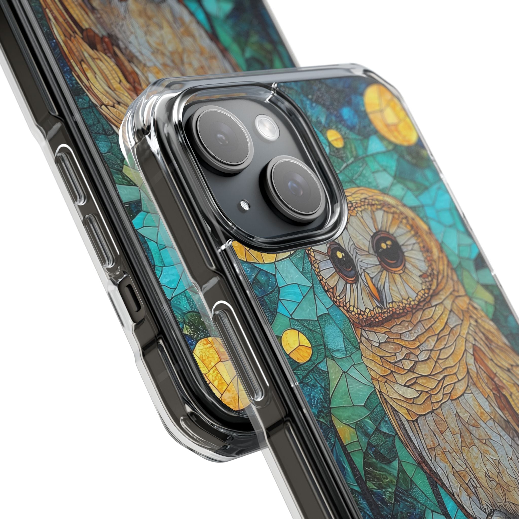 Celestial Owl Gaze iPhone Case - Impact