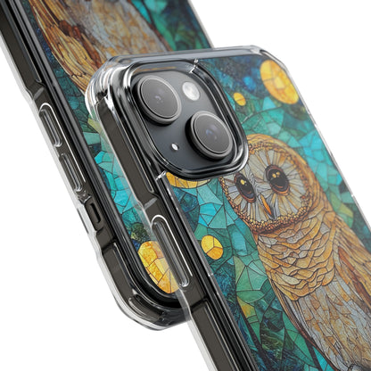 Celestial Owl Gaze iPhone Case - Impact