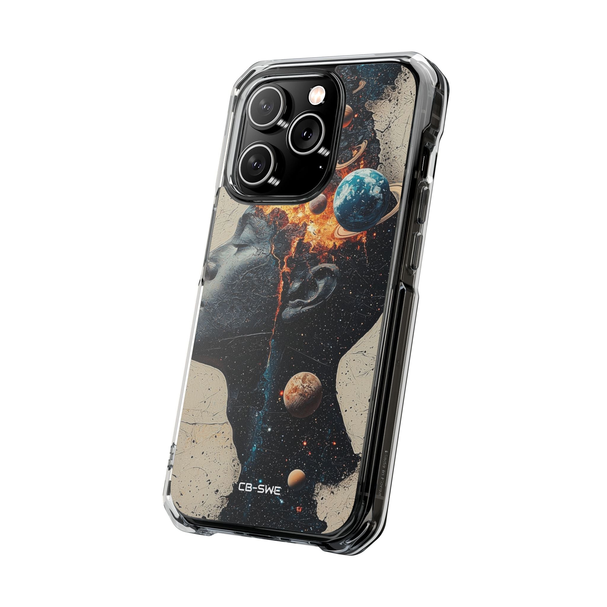 Cosmic Mind Erupts iPhone Case - Impact