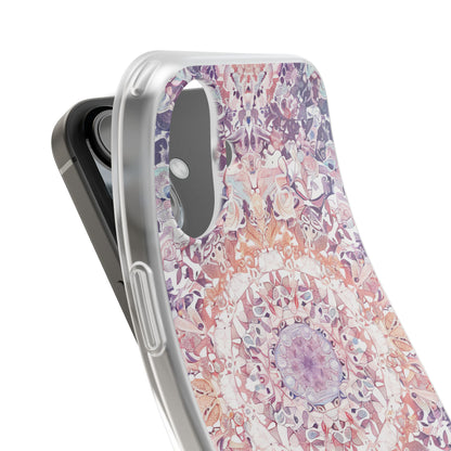 Purple Pink Mandala - Flexi iPhone 16 Phone Case