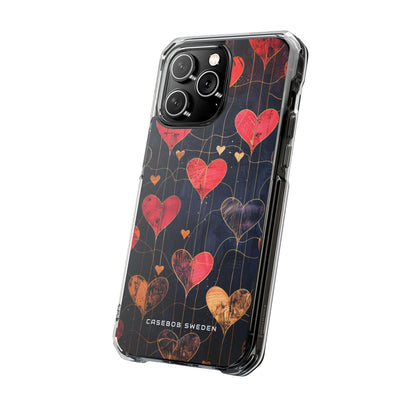 Gradient Heartflow Harmony iPhone 14 - Clear Impact Phone Case