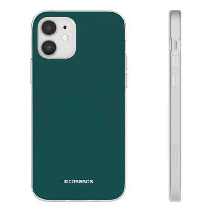 Deep Jungle Green | Phone Case for iPhone (Flexible Case)