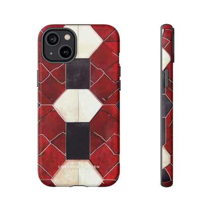 Gothic Hexagon Symmetry iPhone 14 - Tough Phone Case