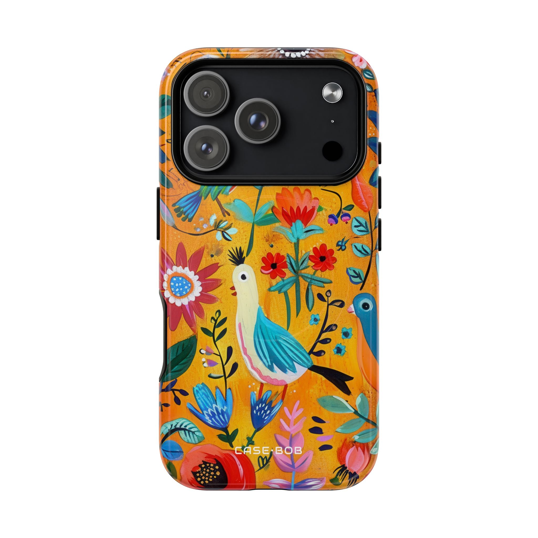 Colorful Birds Bloom iPhone 17 Pro Case - Tough+