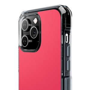 Neon Fuchsia | Phone Case for iPhone (Clear Impact Case - Magnetic)