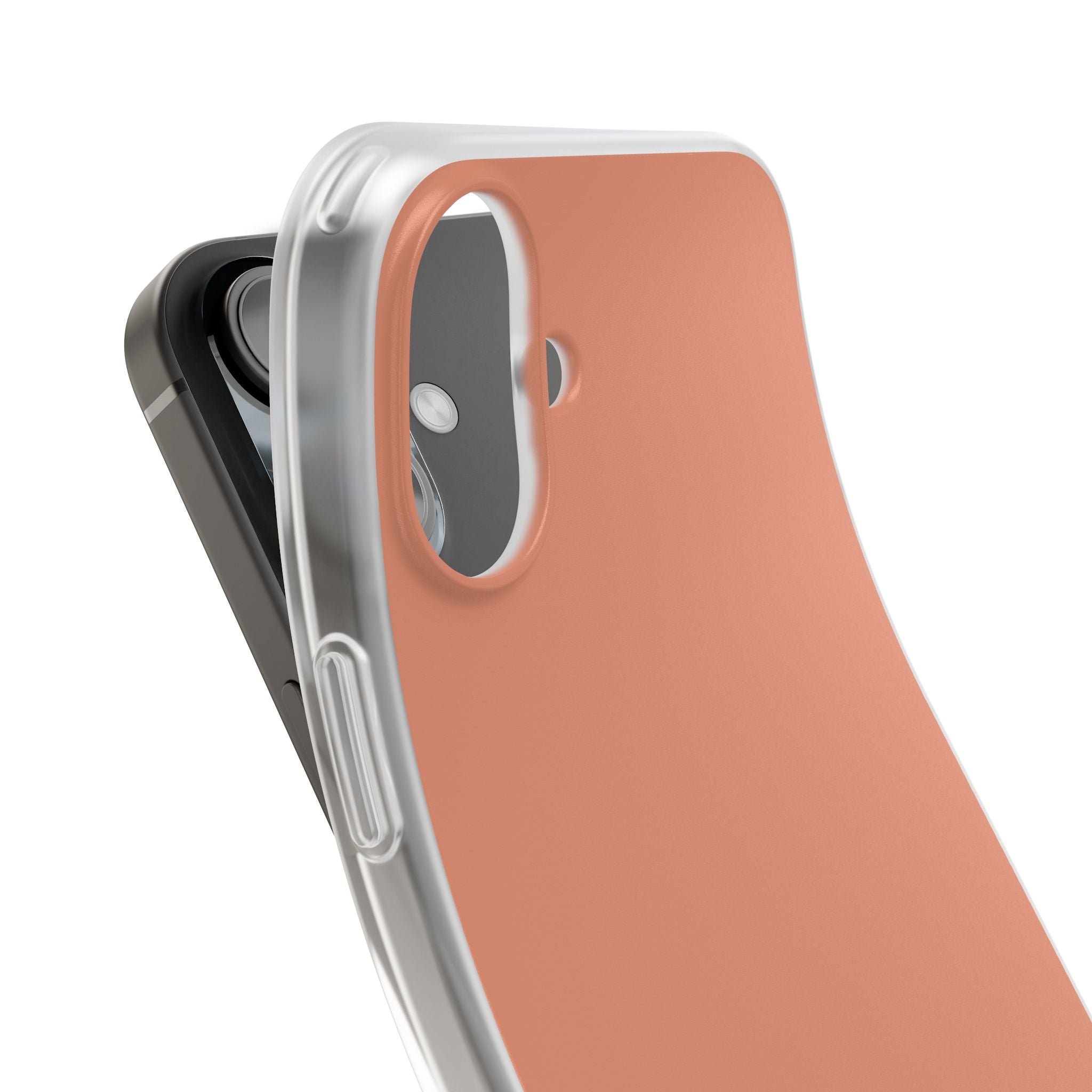 Dark Salmon iPhone 16 - Flexi Phone Case