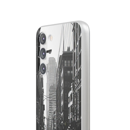 Urban Cityscape Line Perspective Samsung S23 - Flexi Phone Case