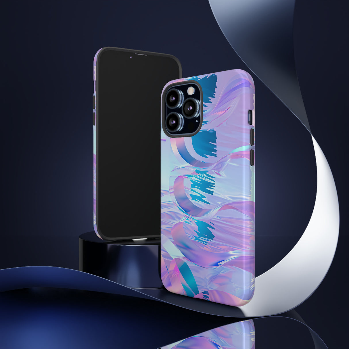 VR Dreamscape: Virtual Gradient - Protective Phone Case