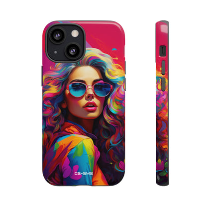 Surreal Color Fusion - iPhone Case
