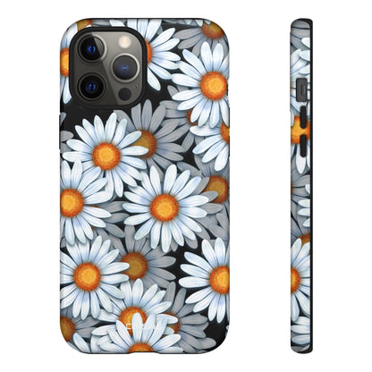 Daisies In Contrast - iPhone Case