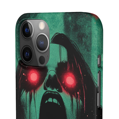 Haunting Glow of Gothic Eyes iPhone 12 - Slim Phone Case