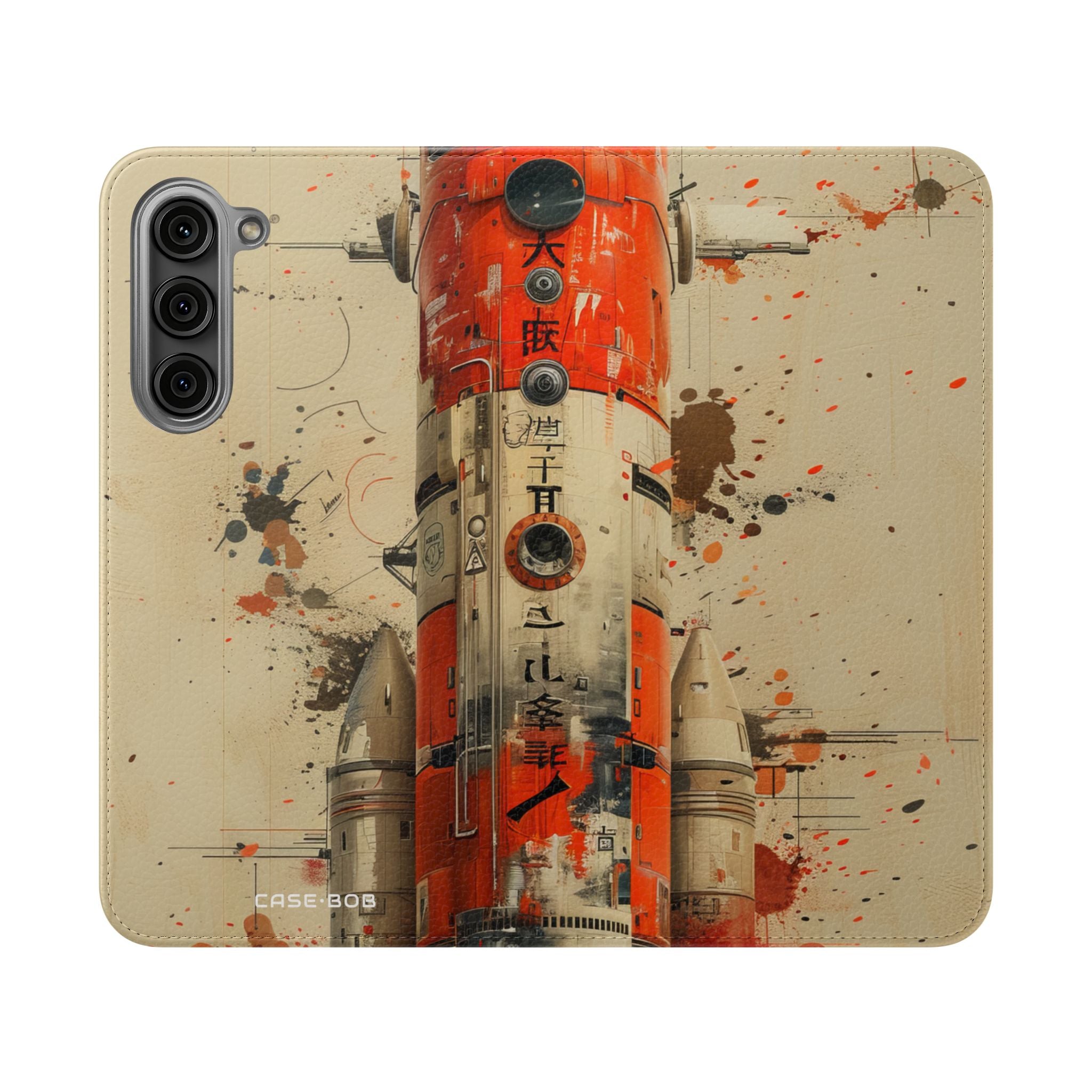 Crimson Rocket - Samsung S23+ Case - Wallet