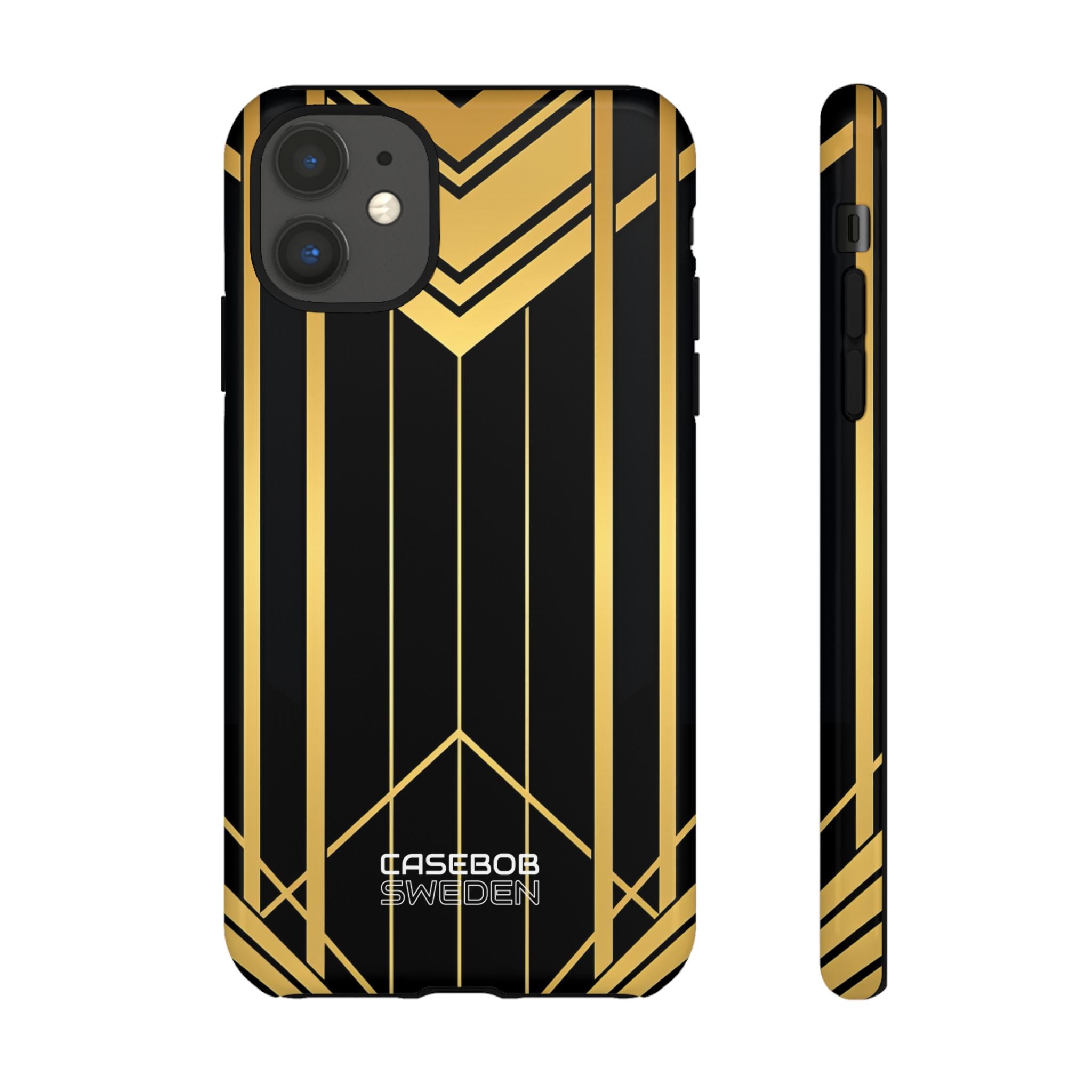 Golden Geometric Symphony iPhone 11 - Tough