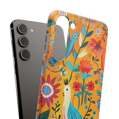 Whimsical Vintage Nature Harmony Samsung S23 - Slim Phone Case