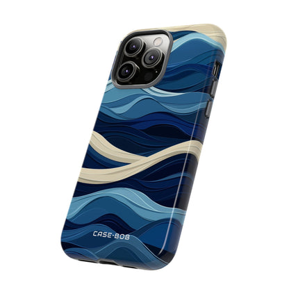 Ocean Rhythm iPhone 14 Pro Max Case - Tough